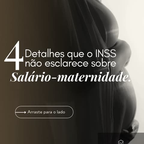 Post com 4 detalhes sobre salário-maternidade